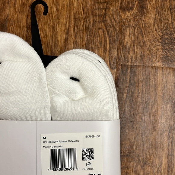 Nike Everyday Ankle Cotton Cushioned Socks 6 Pack - Picture 12 of 17